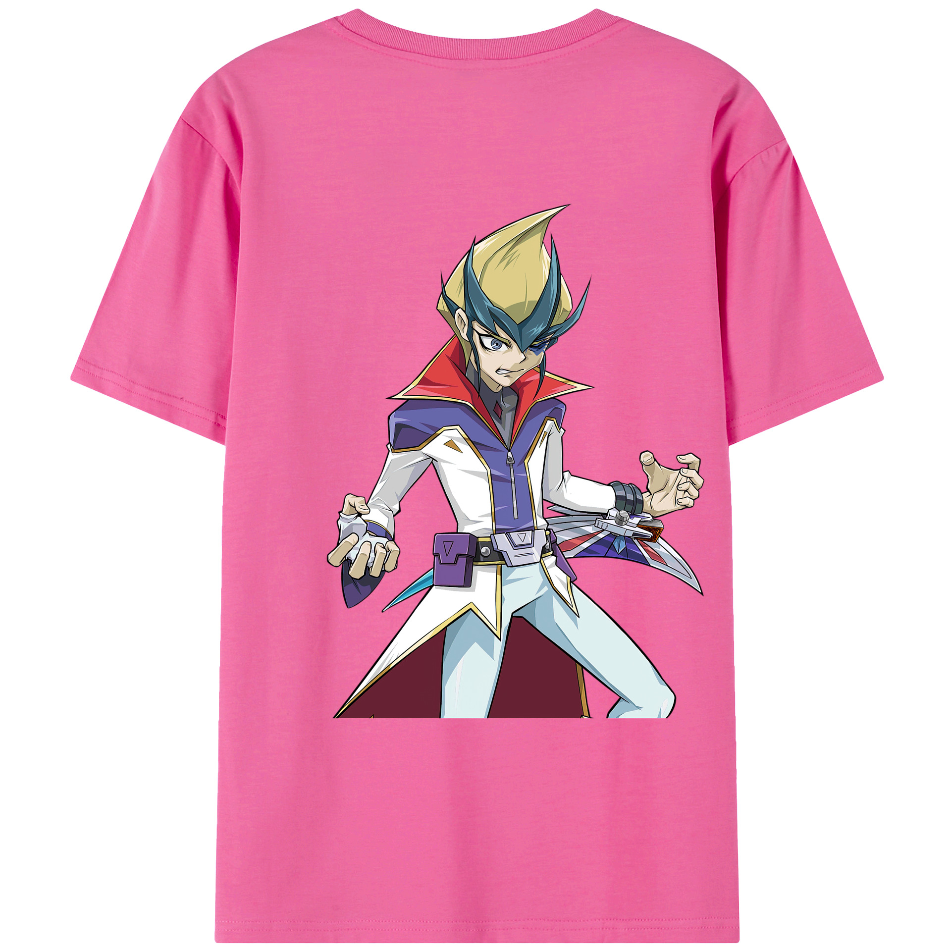 （画像用） 遊☆戯☆王 Yu-Gi-Oh! レディース半袖Tシャツ(バックプリント)
